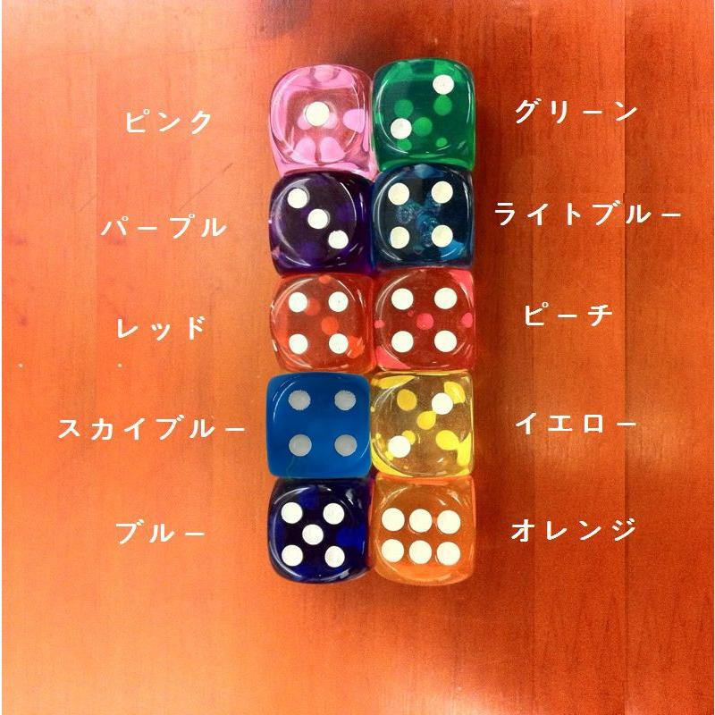 サイコロ ダイス さいころ ６面 ドットダイス クリア 半透明 １４mm １４ミリ 立方体 四角形 真四角 ボードゲーム テーブルボードゲーム 双六 Zak Kawaemon 通販 Yahoo ショッピング