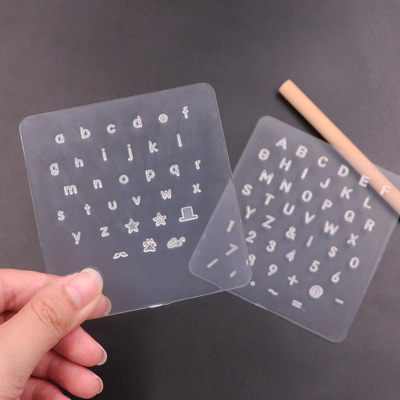 レザークラフト 刻印プレート アルファベット スタンプツール 革細工用