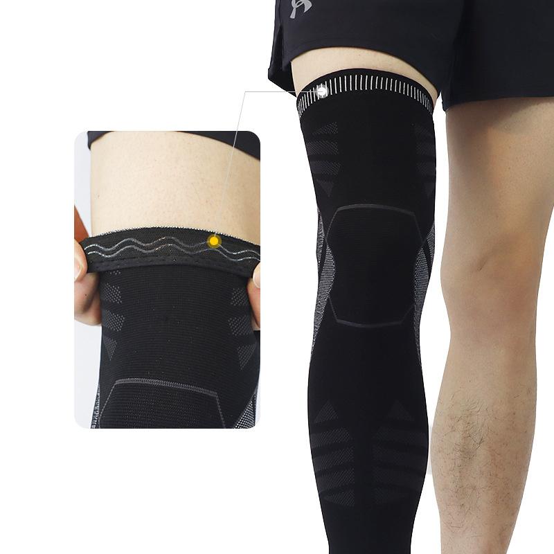 ロングサポーター 片足用 1本 レッグカバー 脚サポーター 膝 ひざ