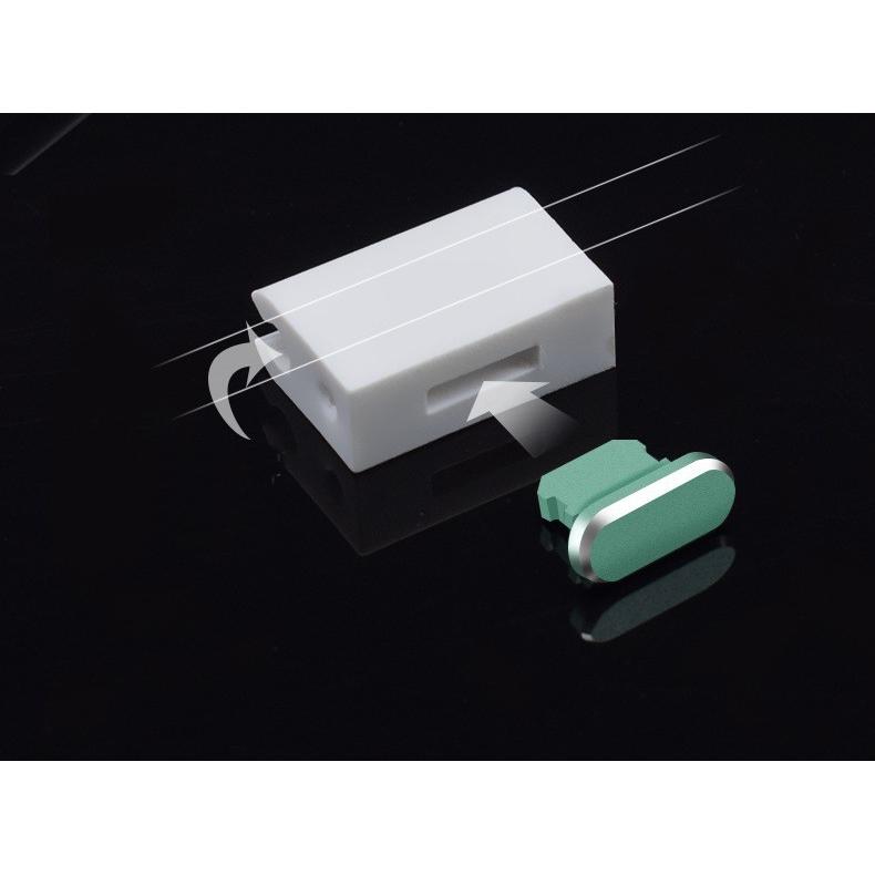 コネクタカバー 保護キャップ 2個セット lightning端子口 保護