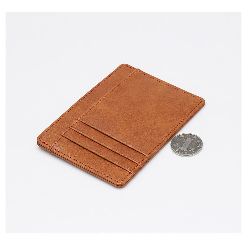 カードケース メンズ RFID カード入れ スキミング防止 PUレザー 札入れ