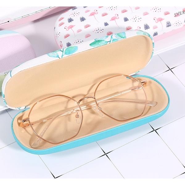 メガネケース ハード 眼鏡ケース デザイン豊富 カラフル リーフ