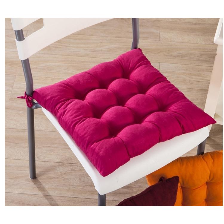 J　ピンパネル風ダイニングシートクッション6枚セット　ピンク J ピンパネル風ダイニングシートクッション6枚セット ピンク