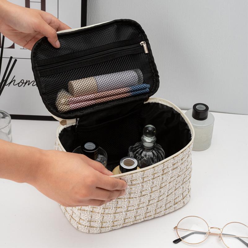 Hartmann　コスメティックケース　メイクボックス　ツイード Hartmann コスメティックケース メイクボックス ツイード メイク