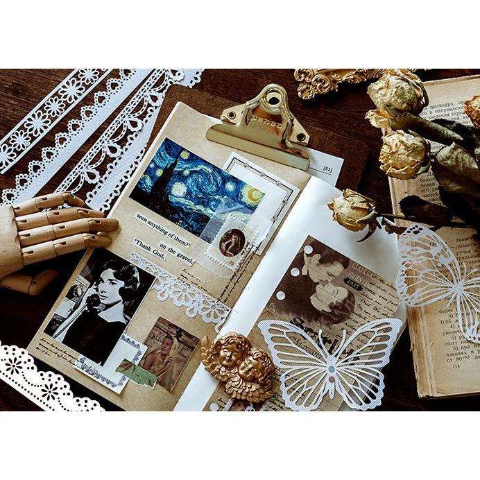 【再販♡】コラージュ素材 コラージュペーパー Flower leaf trace 再販♡】コラージュ素材 コラージュペーパー Flower leaf trace