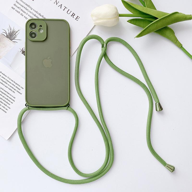 iPhoneケース カバー スマホケース ストラップ付き 首掛け 肩掛け 軽量