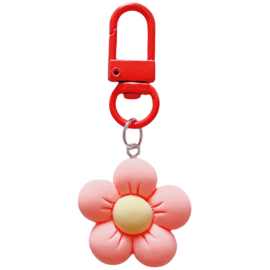 ファスナーチャーム ジッパー チャーム ファスナー 花 フラワー 目印