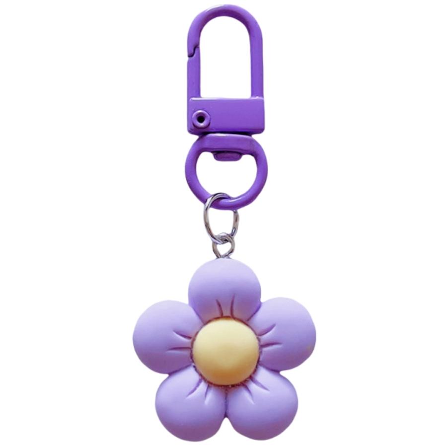 ファスナーチャーム ジッパー チャーム ファスナー 花 フラワー 目印