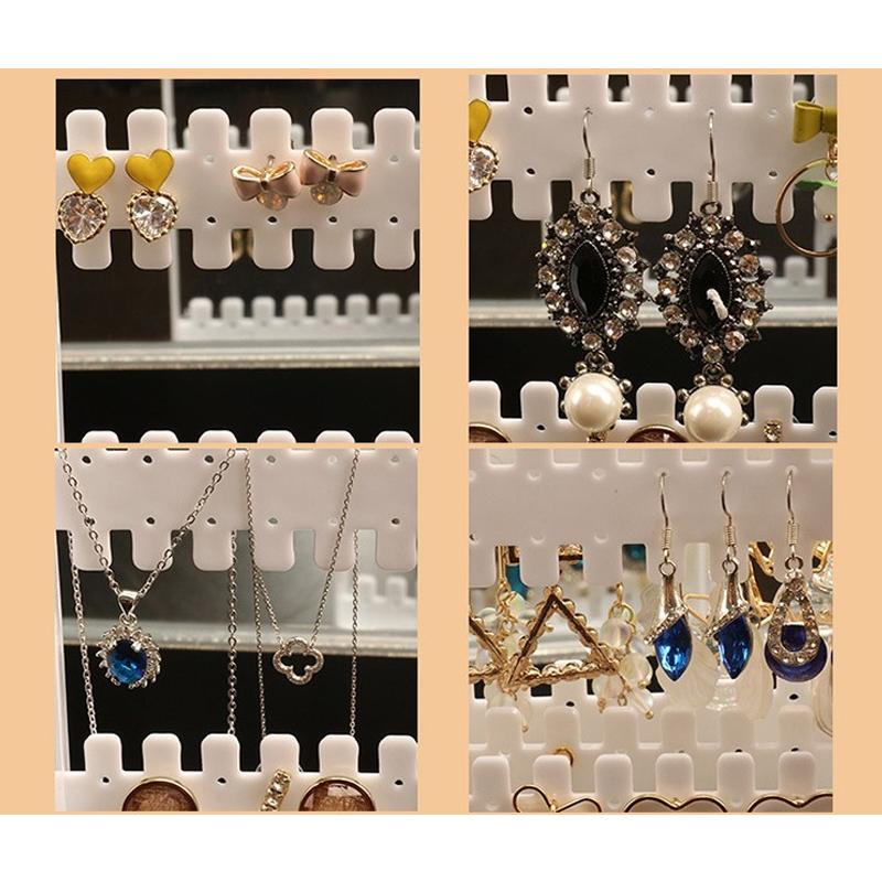 アクセサリースタンド 4面 折り畳み 折りたたみ ディスプレイ 収納