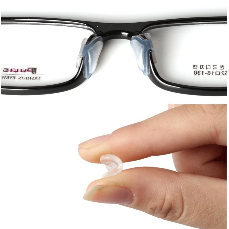 鼻パッド ノーズパッド 5ペアセット 10個入り メガネ用 眼鏡小物 めがね サングラス ズレ防止 シール 貼るだけ簡単 柔らかい ソフト ずり落ち防｜kawa-e-mon｜03