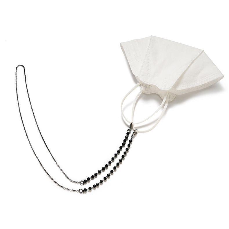 メガネストラップ メガネチェーン マスクストラップ フェイクパール