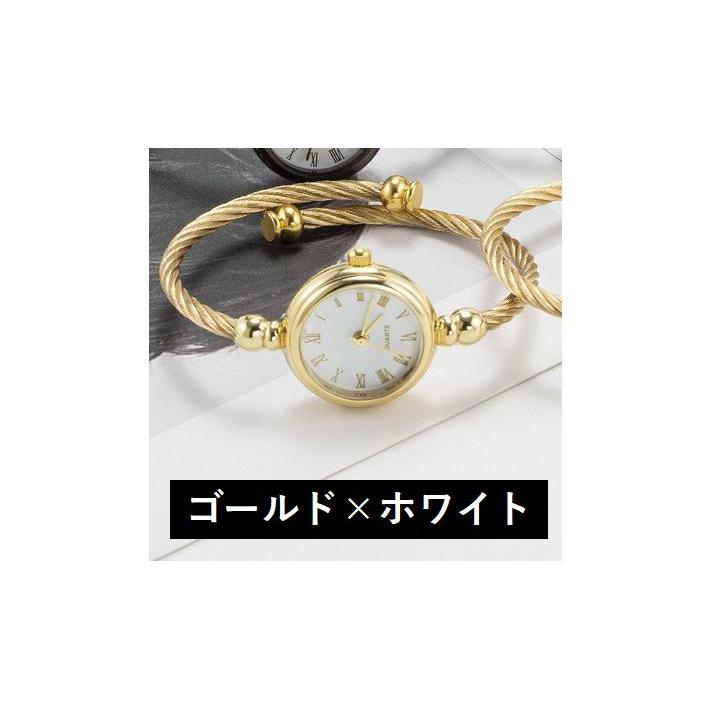腕時計 バングルウォッチ レディース アナログ クオーツ ブレスレット