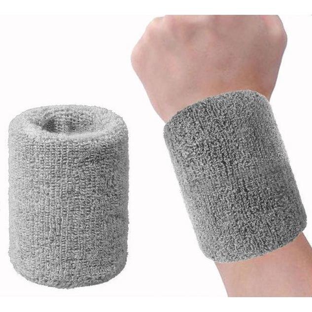 2個セット リストバンド カラーリストバンド 手首サポーター 汗拭き 汗