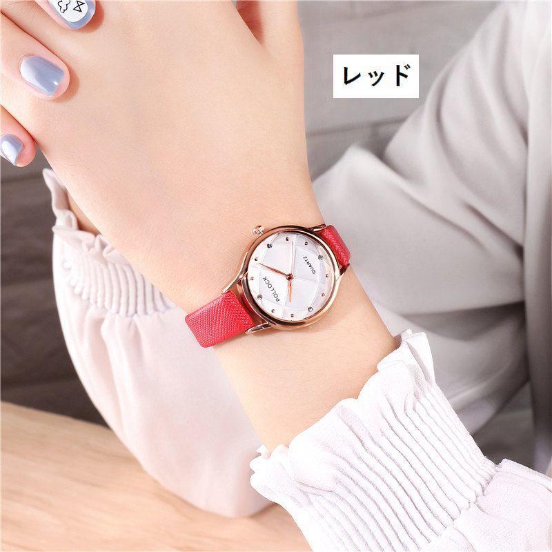 インタラクトウォッチ　レディース アナログ時計 ブラウン レザー cintaswatch_003_01.jpg