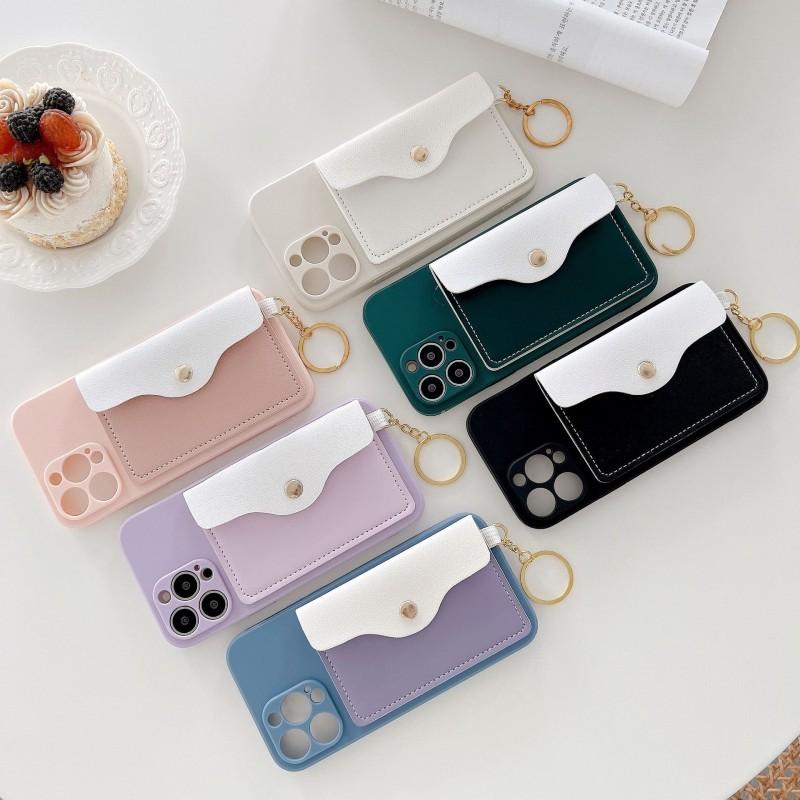 iPhoneケース カバー スマホケース カード収納 カード入れ付き