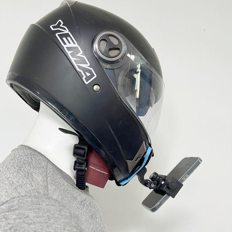 ヘルメットマウント 顎マウント GoPro スマホ アクションカメラ用