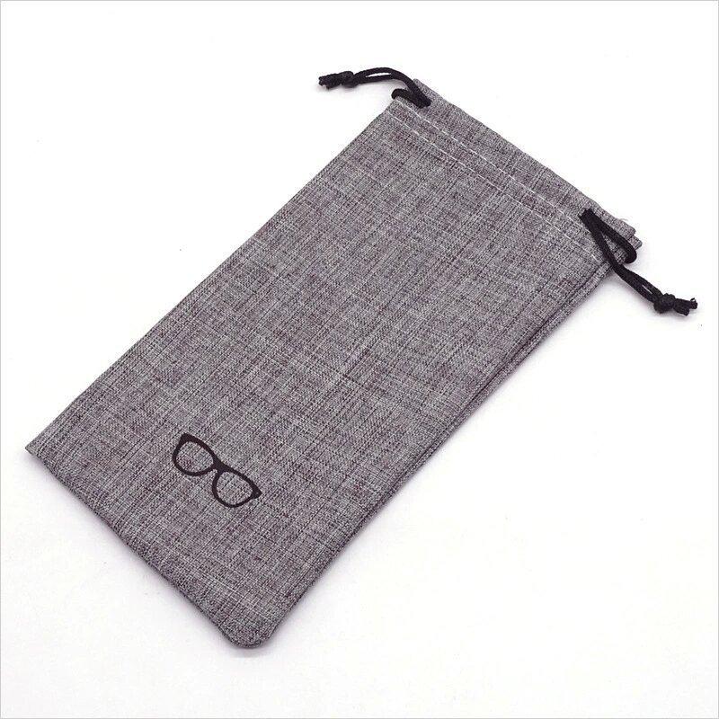 メガネケース 眼鏡ポーチ 巾着袋 サングラスケース 老眼鏡入れ 小物