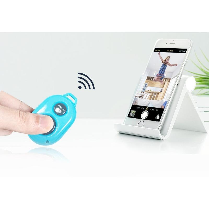 シャッターリモコン カメラリモコン Bluetooth3.0 電池式 遠隔操作 自