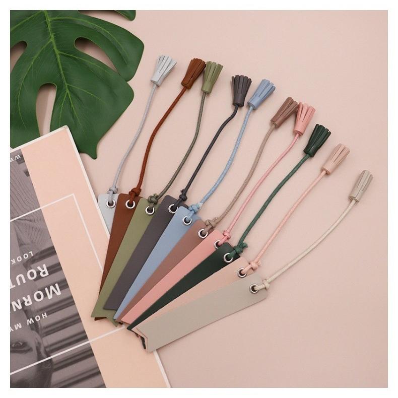 しおり ブックマーク ブックマーカー 栞 レザー調 タッセル おしゃれ