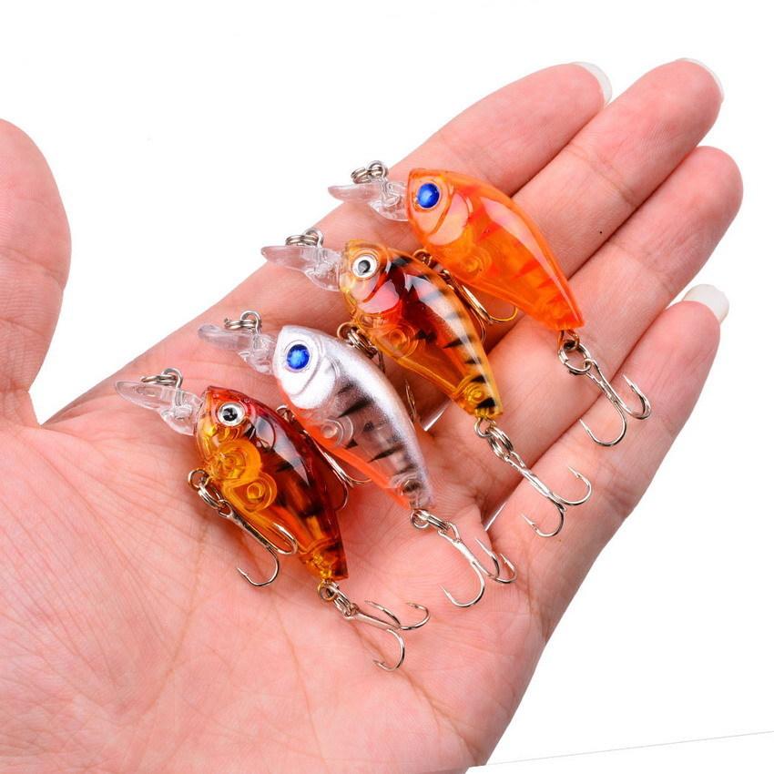 クランクベイト ハードルアー 釣り用品 フィッシング用品 小型 リップ