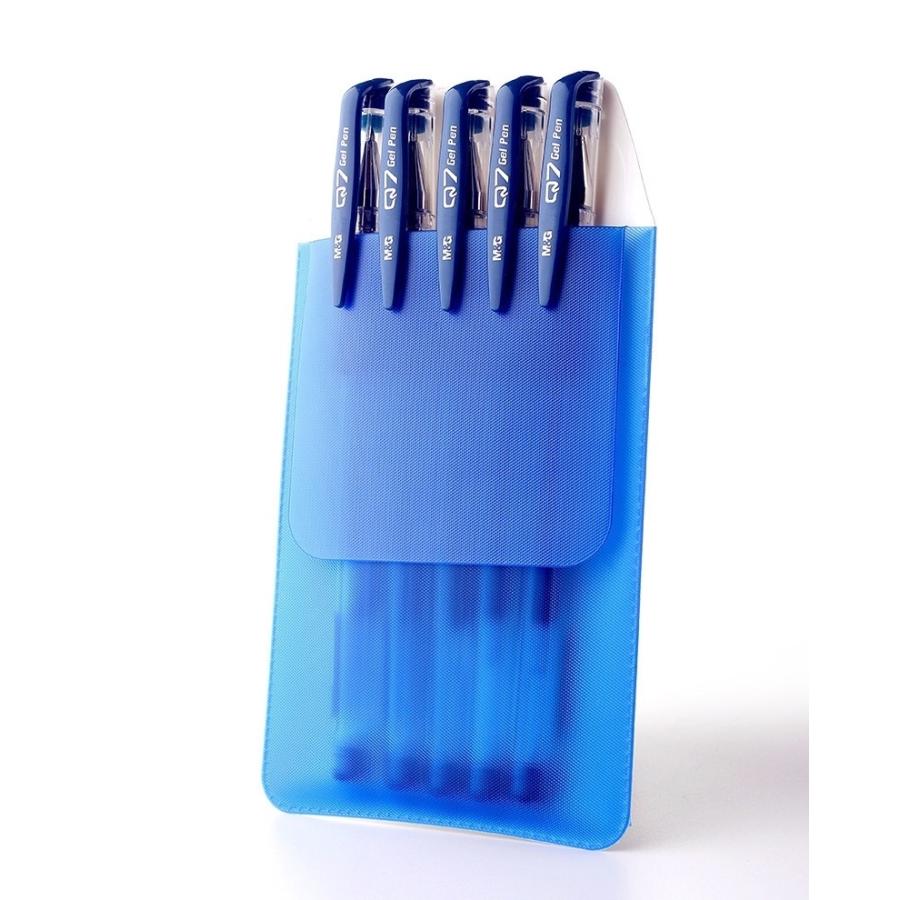 胸ポケット用 ペンケース 文房具 縦型 ネイビー 白 ピンク 無地