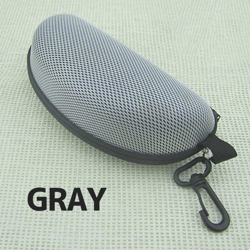 メガネケース サングラスケース セミハードケース フック付き 持ち運び