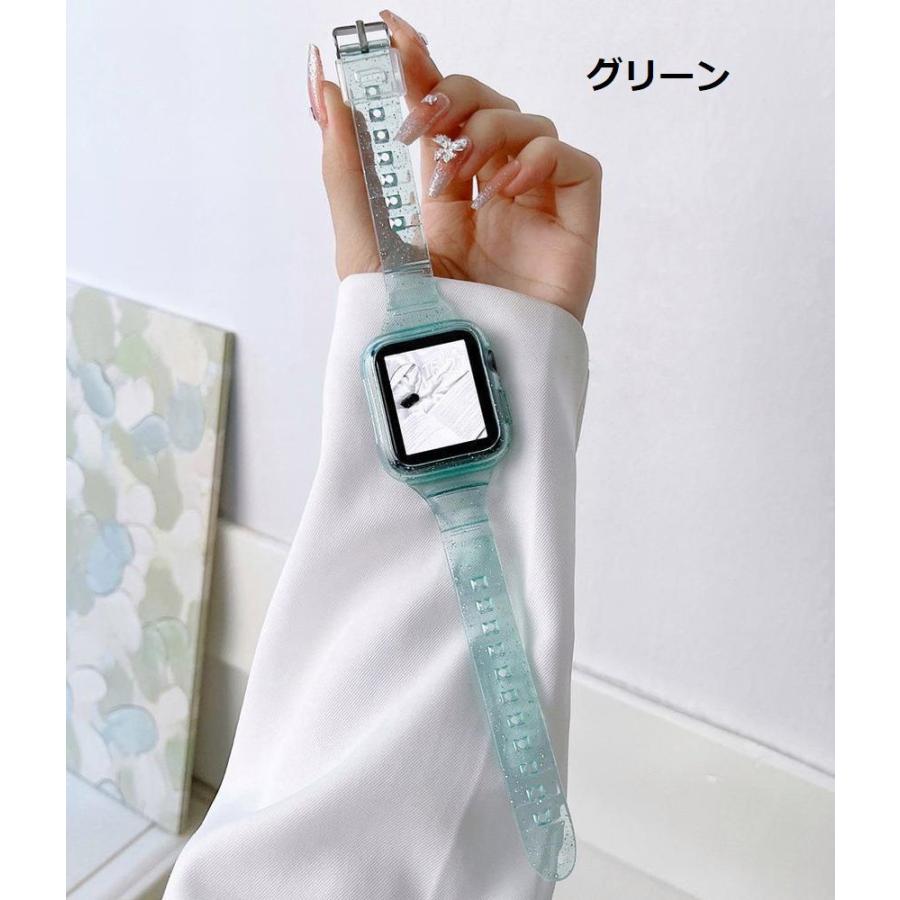 腕時計用ベルト ケース一体型 Applewatch用 アップルウォッチ用 バンド