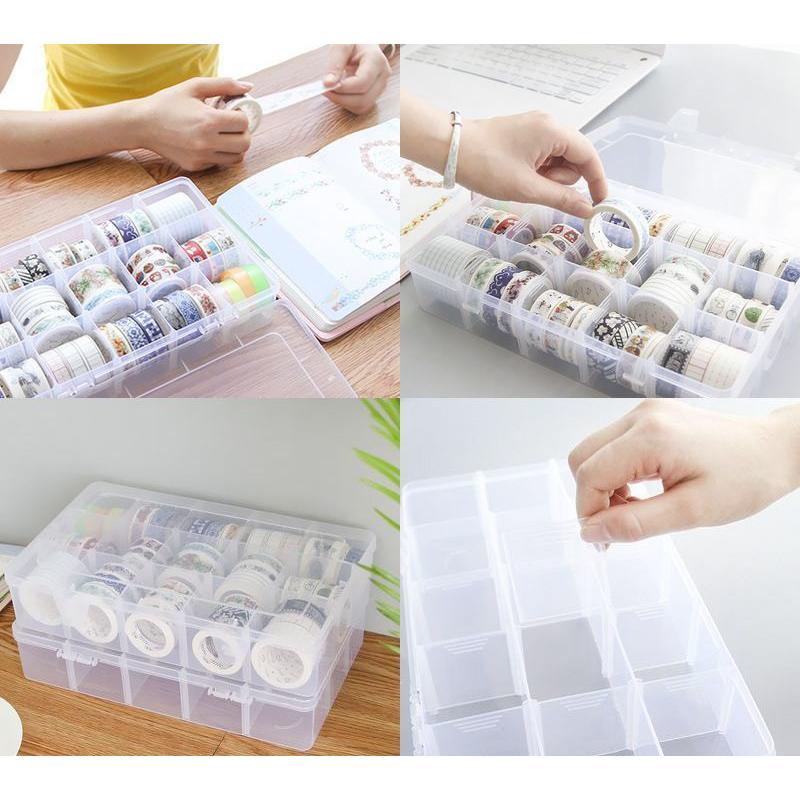 小物入れ 収納ケース 仕切りケース 15マス 24マス 36マス クリアカラー