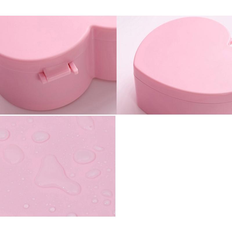 アクセサリー収納ボックス 2段 ハート型 子供用 キッズ 女の子 鏡付き