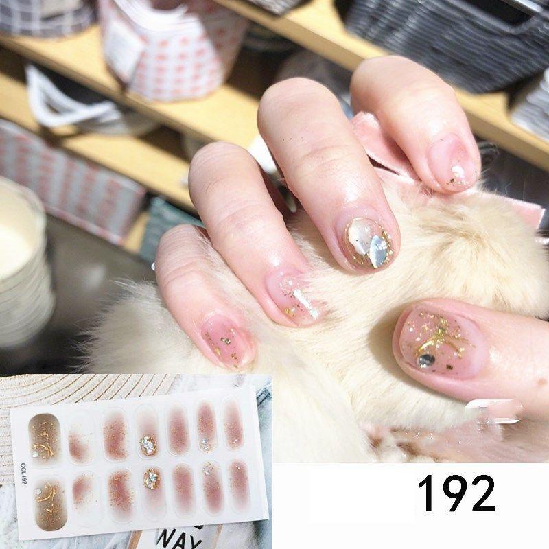 ネイルシール 貼るだけ 1シート セルフネイル ネイルアート用品 全面