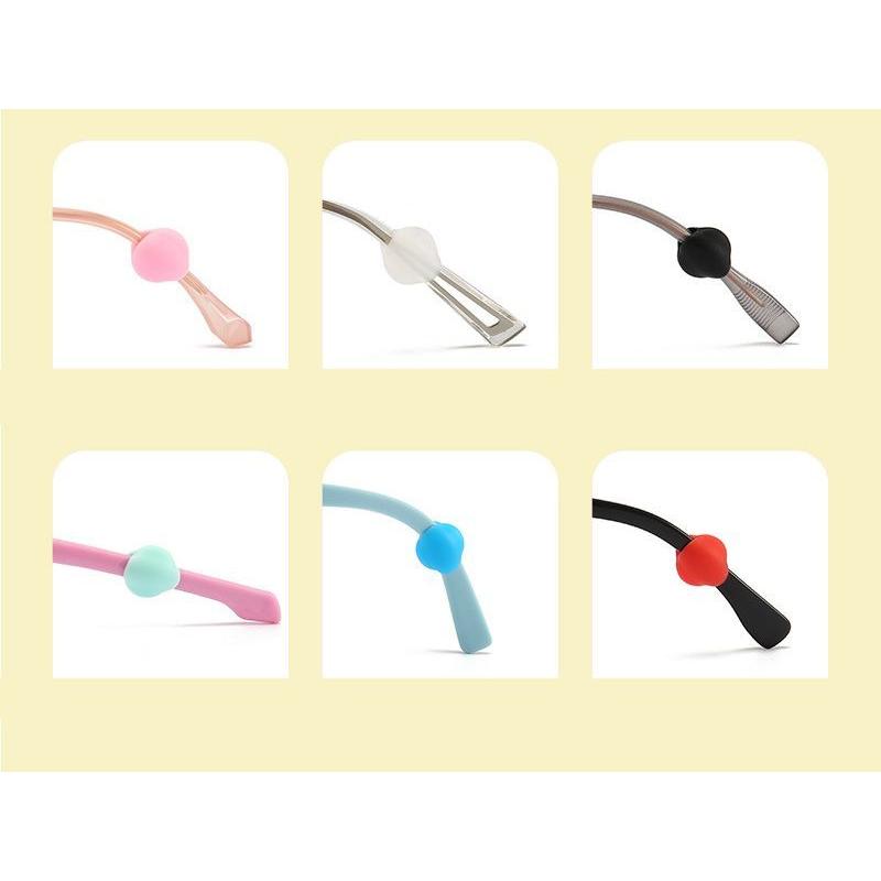 メガネストッパー 同色1ペアセット 2個セット 眼鏡ストッパー メガネ