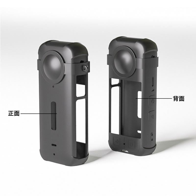 Insta360 X3 アクションカメラ 純正三脚、レンズカバー付き