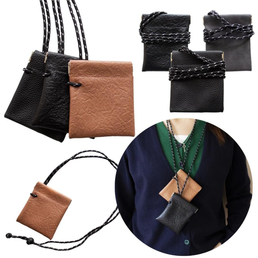 airpods用収納 ポーチ airpods用ケース イヤホン収納 首下げ ネック