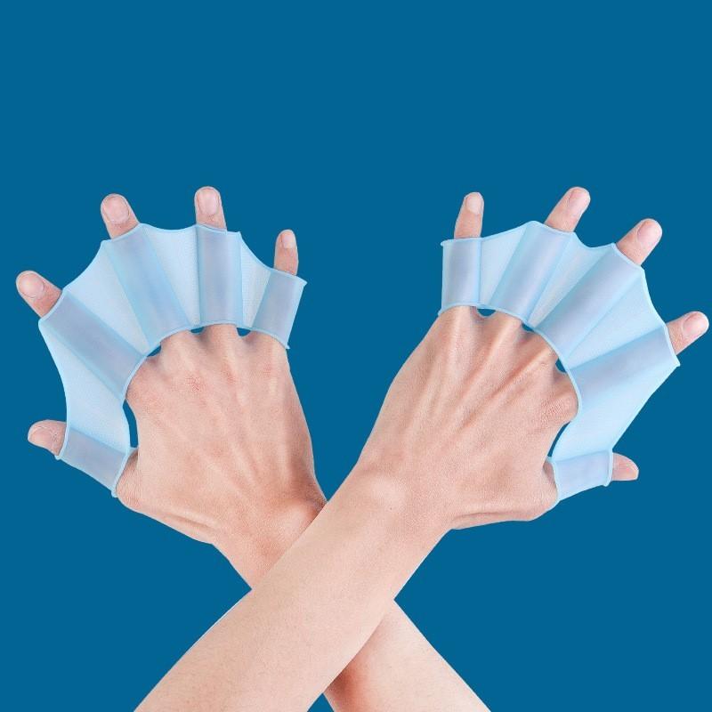 フィンガーパドル 左右セット 1ペア 水泳用パドル 水かき 手ひれ 指 
