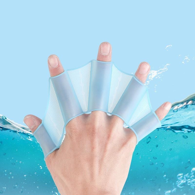 フィンガーパドル 左右セット 1ペア 水泳用パドル 水かき 手ひれ 指 