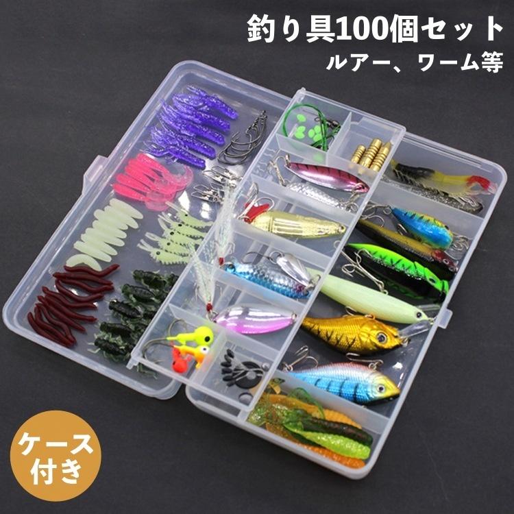 ルアーセットとケース