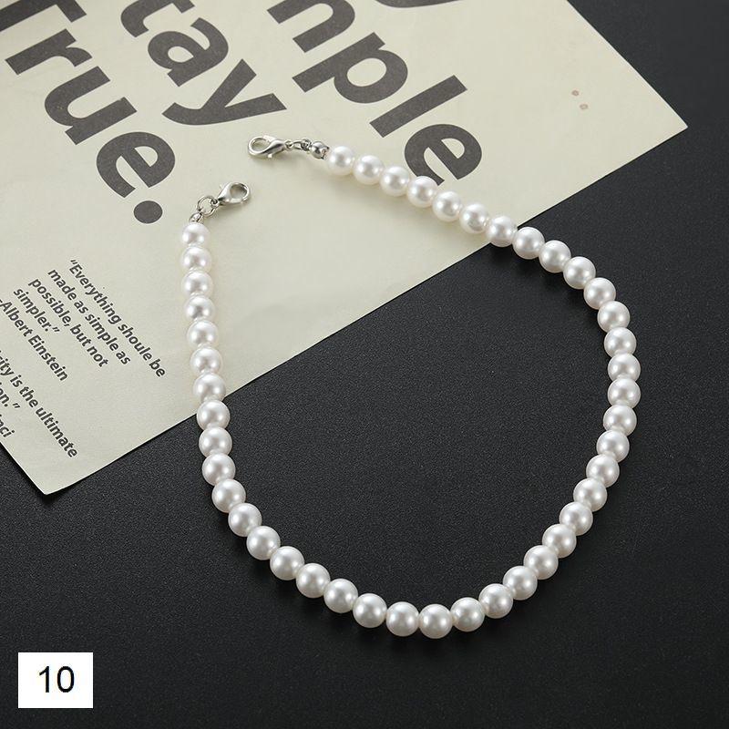パール風チェーン アクセサリー素材 パーツ ハンドメイド 手芸 DIY