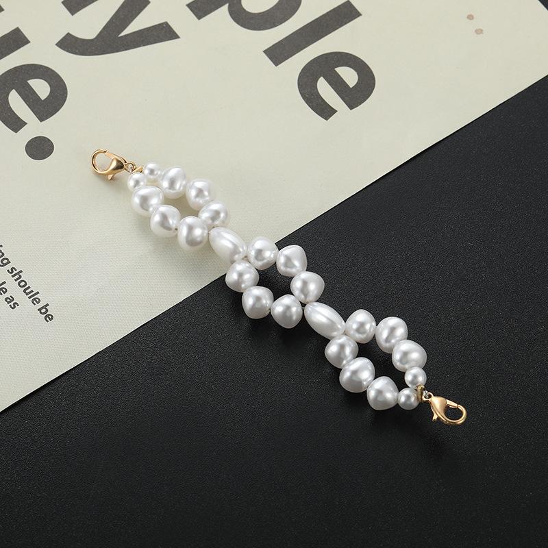 パール風チェーン アクセサリー素材 パーツ ハンドメイド 手芸 DIY