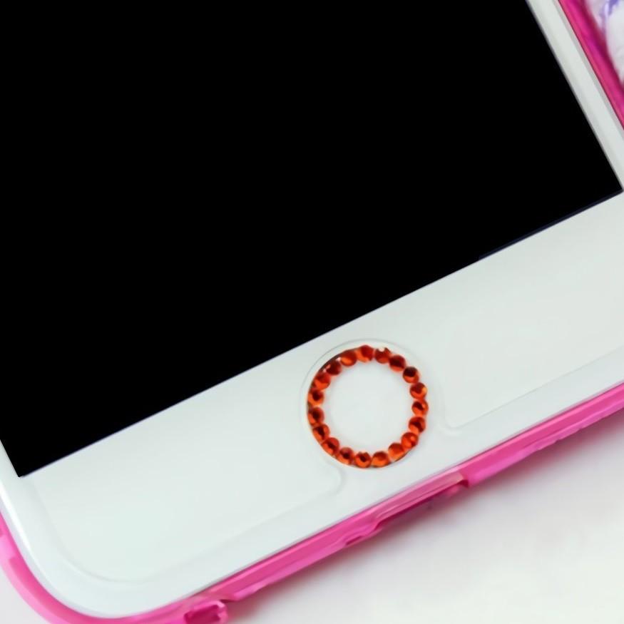 ホームボタンシール デコシール スマートフォンアクセサリー スマホ用 ラインストーン Iphone キラキラ かわいい ステッカー Zak Kawaemon 通販 Yahoo ショッピング