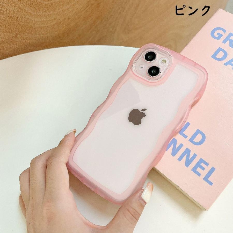 iPhoneケース スマホカバー スマホケース 背面保護 傷防止 汚れ防止 波