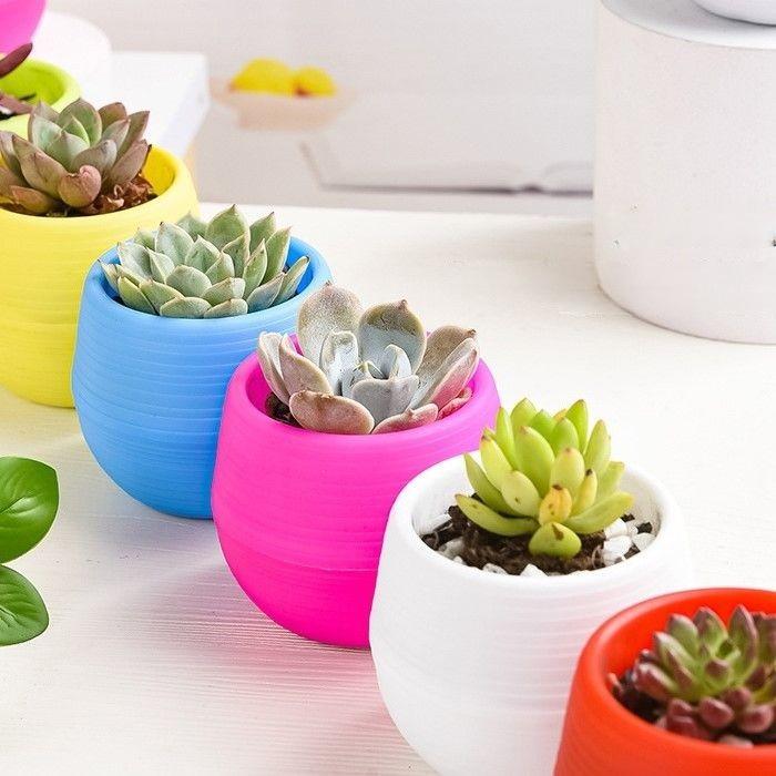 植木鉢 フラワーポット 生活雑貨 ガーデニング ミニサイズ 卓上サイズ