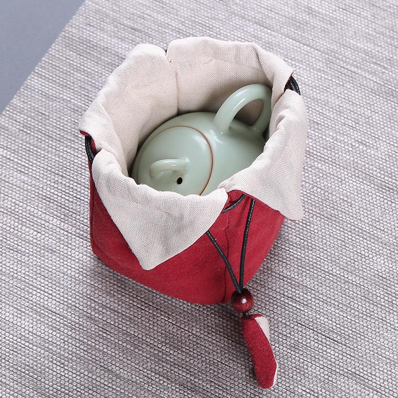 茶器バッグ 茶道具 収納袋 巾着袋 収納バッグ 茶器収納 中国茶 日本茶