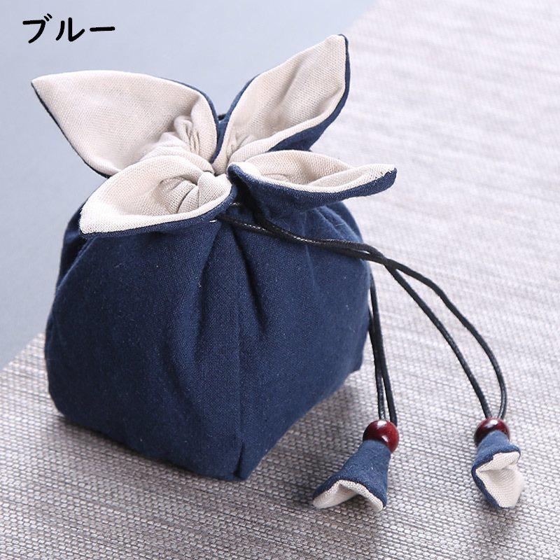 茶器バッグ 茶道具 収納袋 巾着袋 収納バッグ 茶器収納 中国茶 日本茶