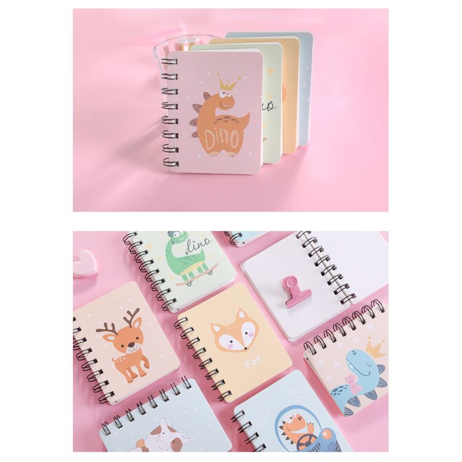 メモ帳 2冊セット ミニノート 文房具 かわいい イラスト リングノート 手のひらサイズ 女の子 白無地 小さい Zak Kawaemon 通販 Yahoo ショッピング