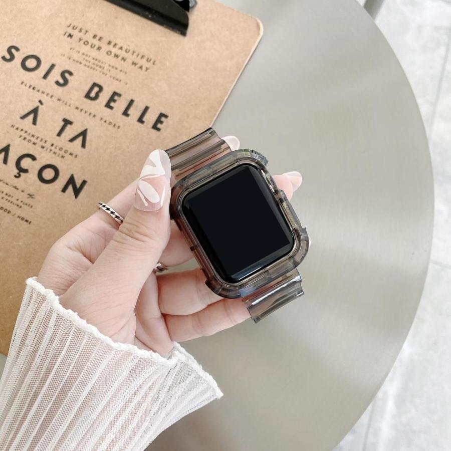 腕時計用ベルト ケース一体型 アップルウォッチ用 apple watch用バンド