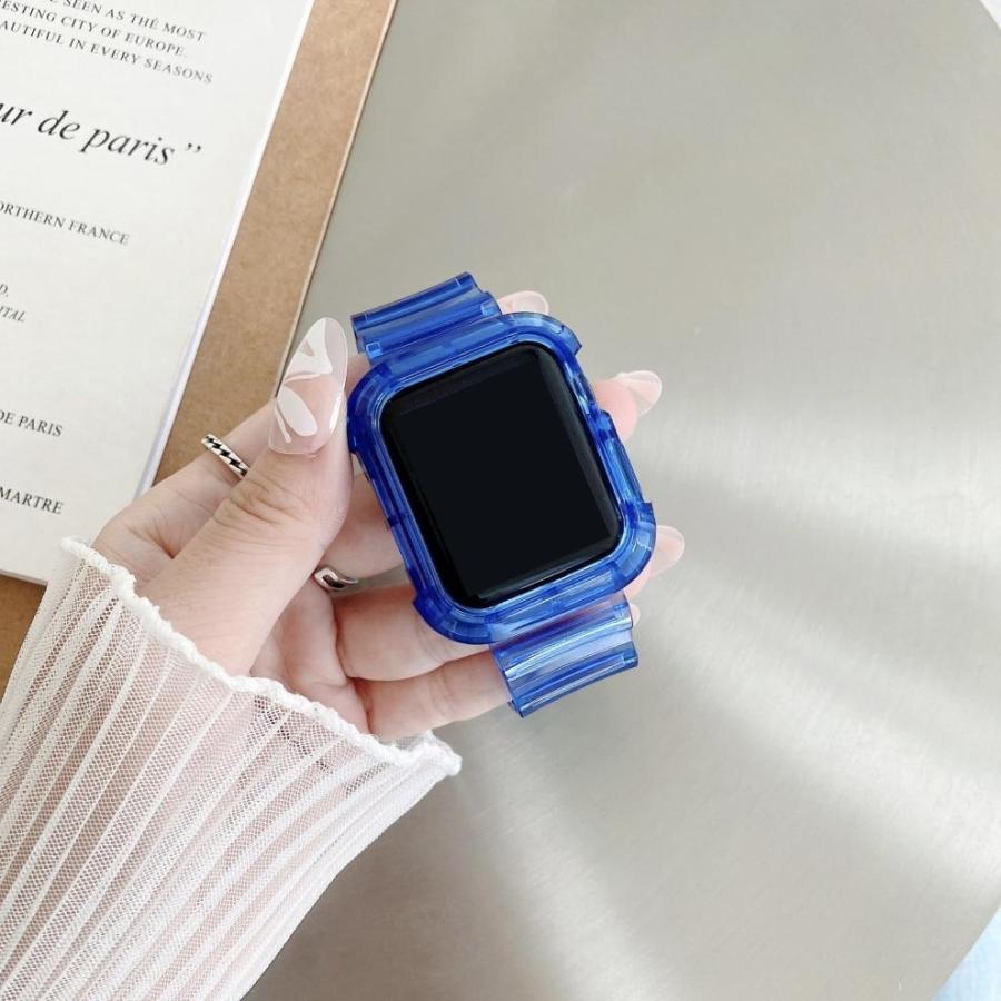 腕時計用ベルト ケース一体型 アップルウォッチ用 apple watch用バンド