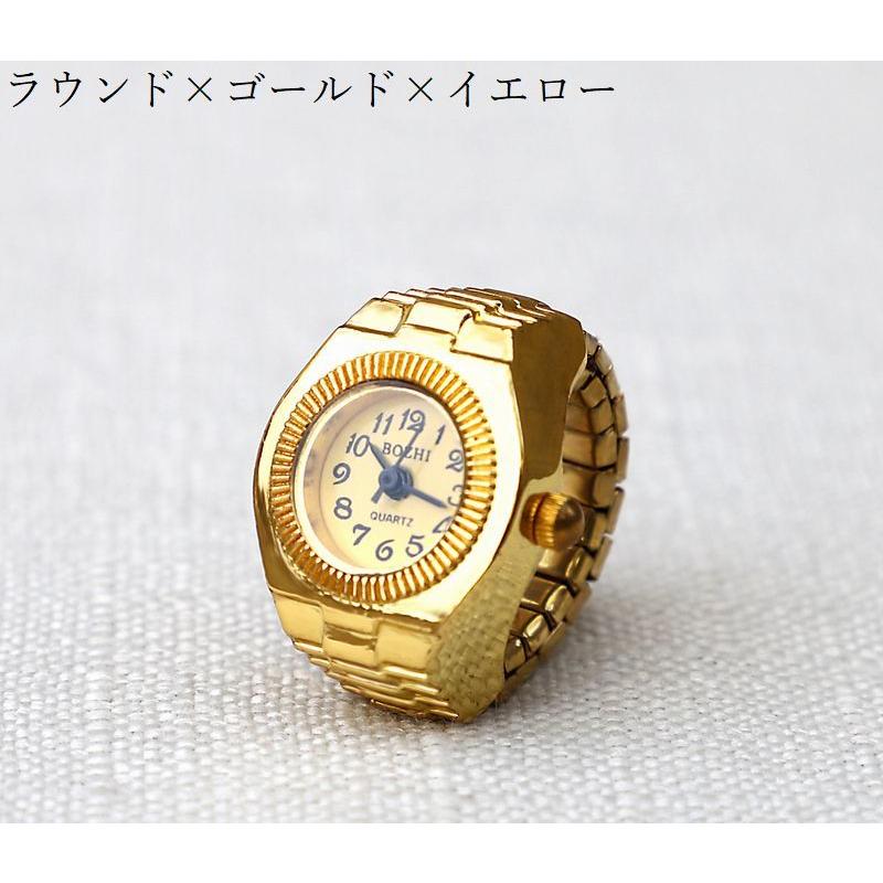 リングウォッチ 指輪時計 指時計 フィンガーウォッチ レディース