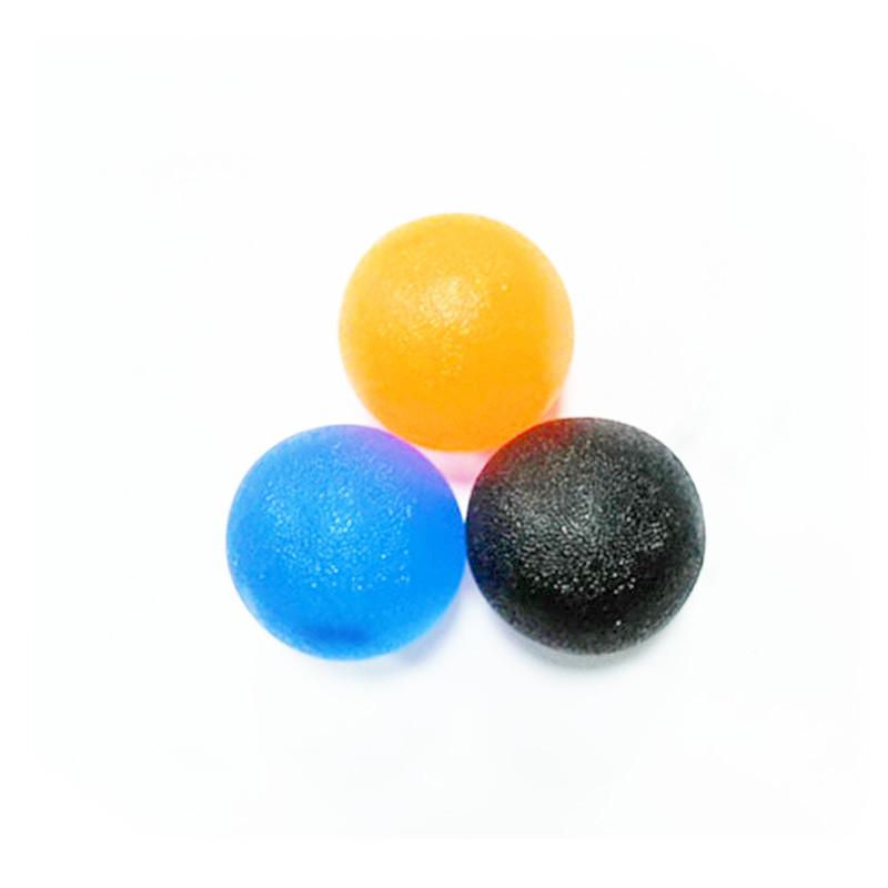 ハンドグリップボール トレーニング用品 球体 イエロー ブラック