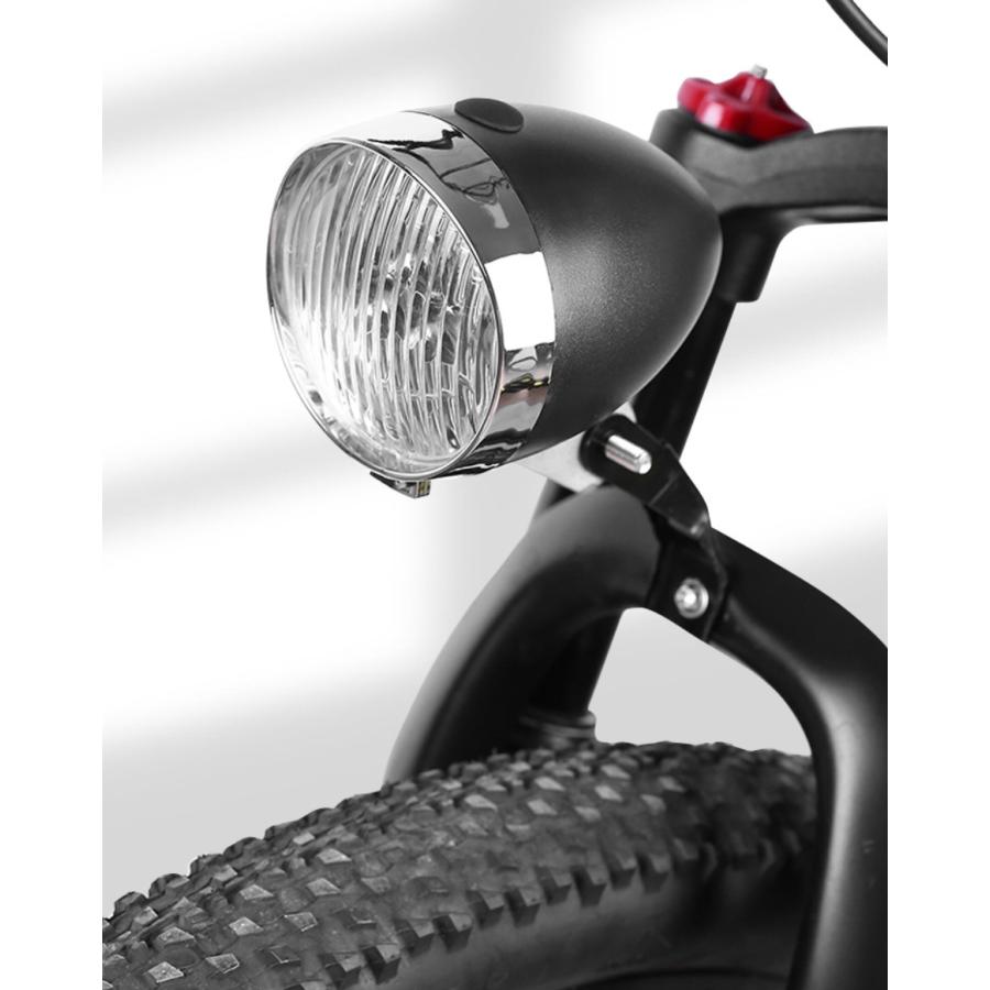 自転車用ライト ヘッドライト LEDライト 砲弾型 砲丸型 電池式 明るい