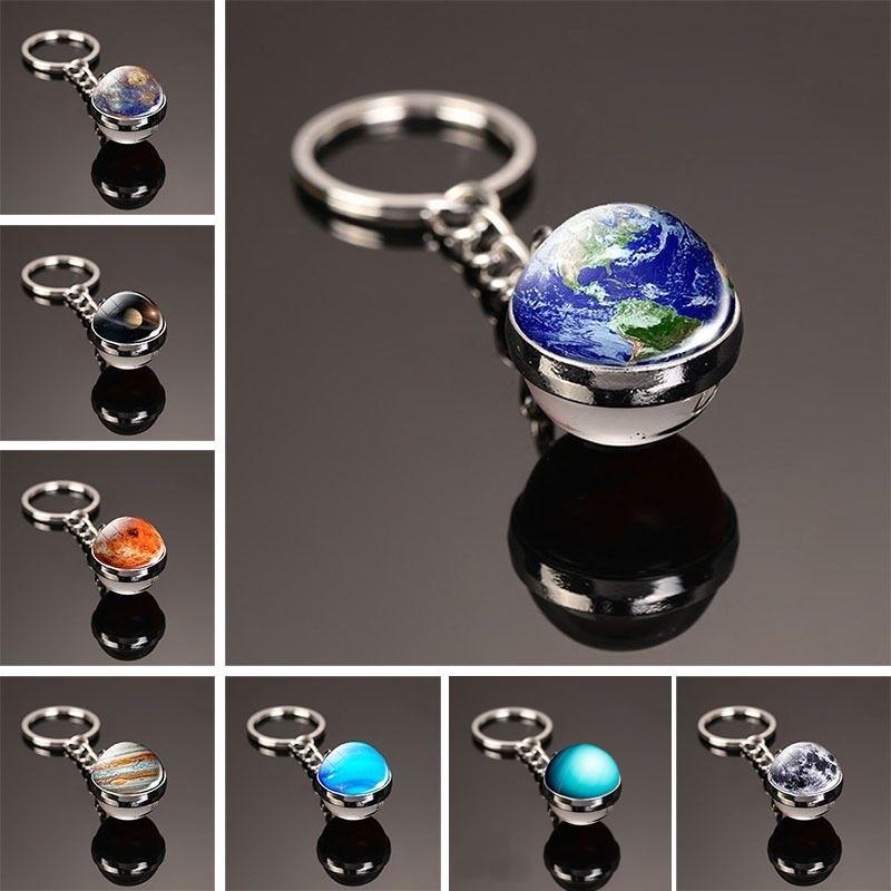 惑星キーホルダー バックチャーム レディース キーホルダー キーリング
